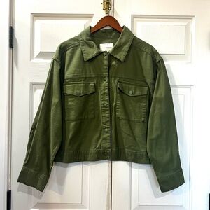 Lucky Brand NWT Cropped Jacket Size L